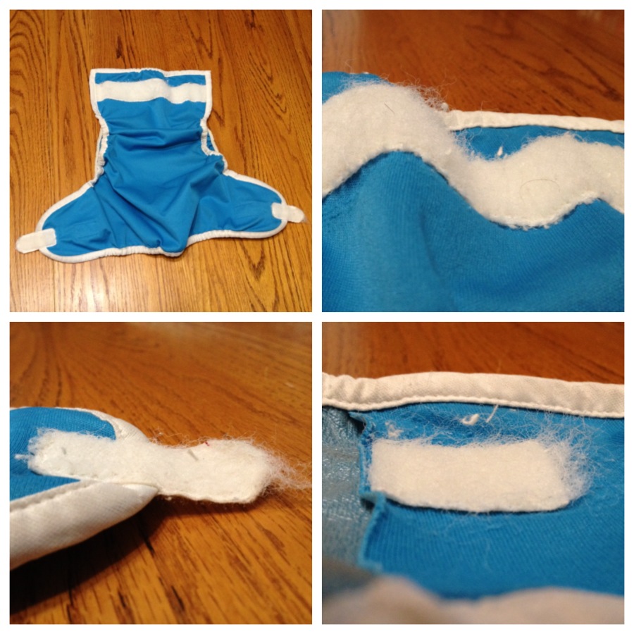 Børnepalads skrå radium A Little Dancer: Cloth Diaper Tutorial: How to Replace Worn Velcro