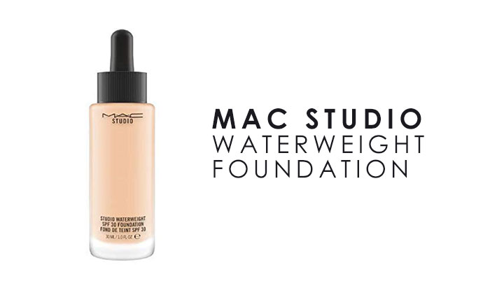 MAC Studio Waterweight SPF 30 Foundation | Best Water-Based Make-ups for oily skins | NeoStopZone