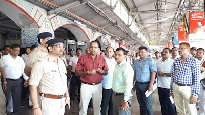 पितृपक्ष मेले की तैयारी की जायजा लेते कमिश्नर-डीएम & एसएसपी, Commissioner, DM SSP Visited AnjNewsMedia