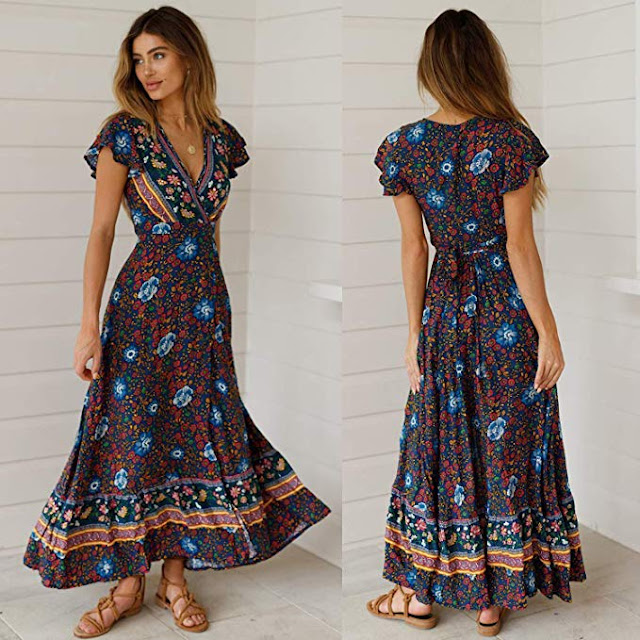 wrap dress for wedding guest