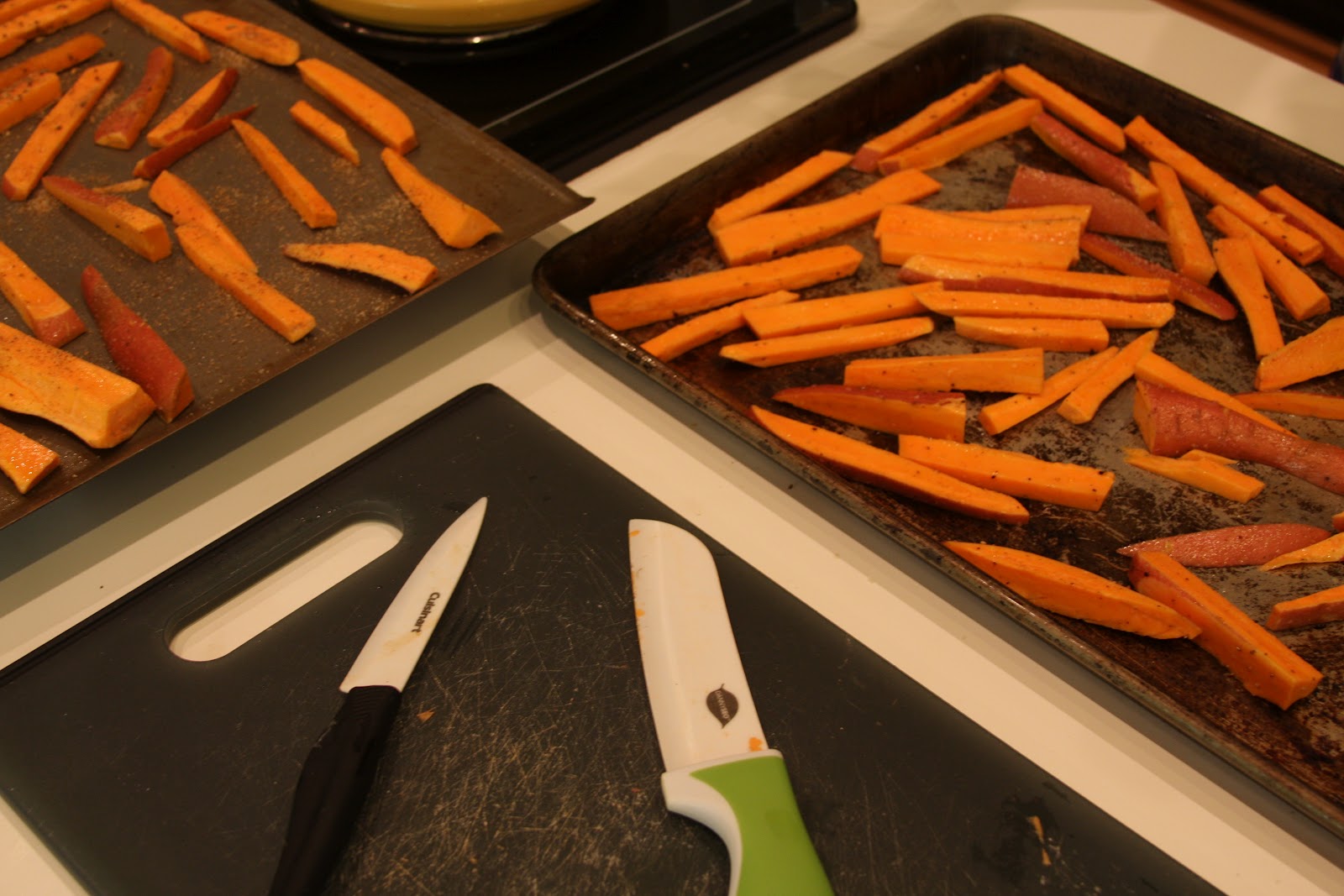 Food Wonk Convection Roasted Sweet Potato Fries
