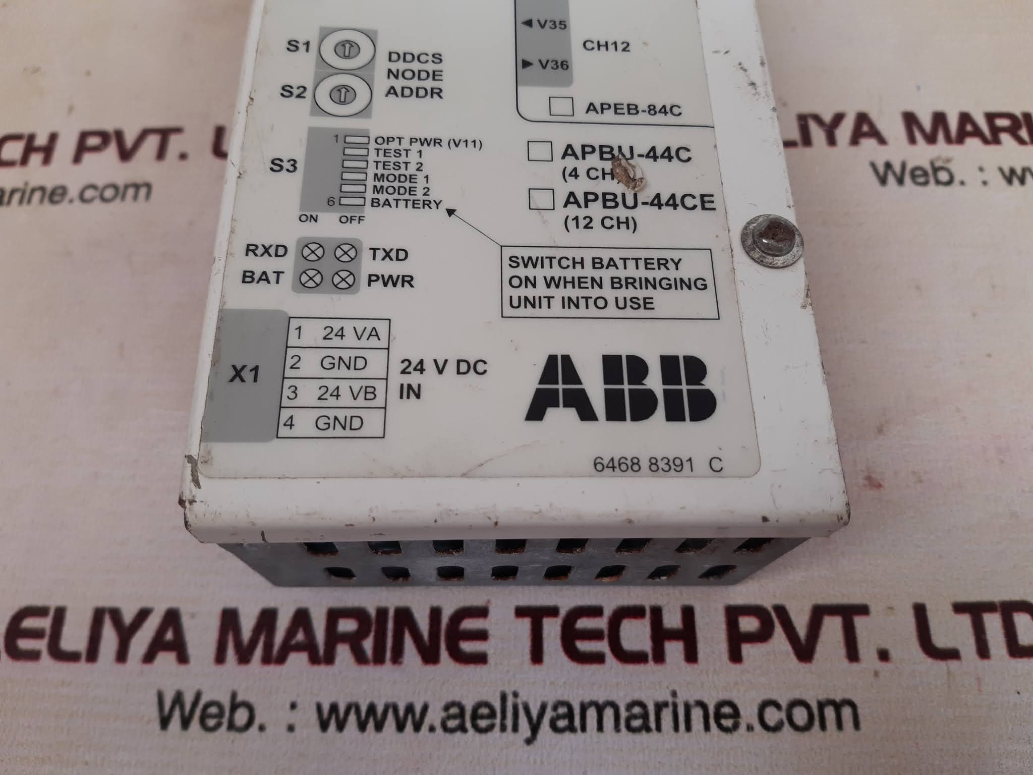 AELIYA MARINE TECH PVT LTD: ABB APBU-44C BRANCHING UNIT