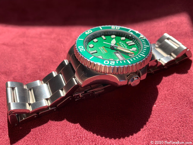 Rotary Super 7 Scuba for WatchNation green