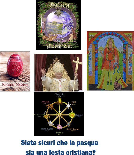 Fronte libero La pasqua cattolica è pagana. Non c'entra niente con Cristo