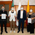 Ayuntamiento de Morelia entregan nombramientos a nuevos encargados