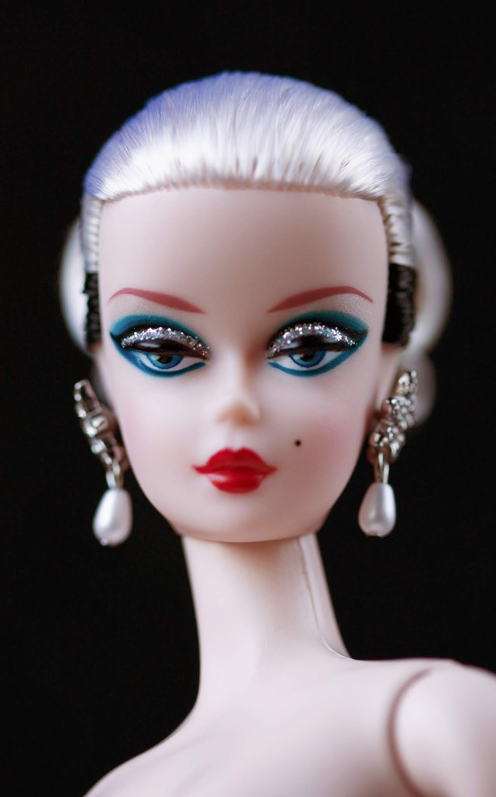 barbie black and white forever doll