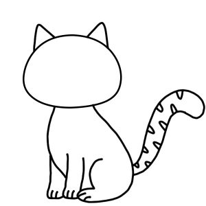 Como Desenhar Um Gato Kawaii - Desenhos Para Desenhar