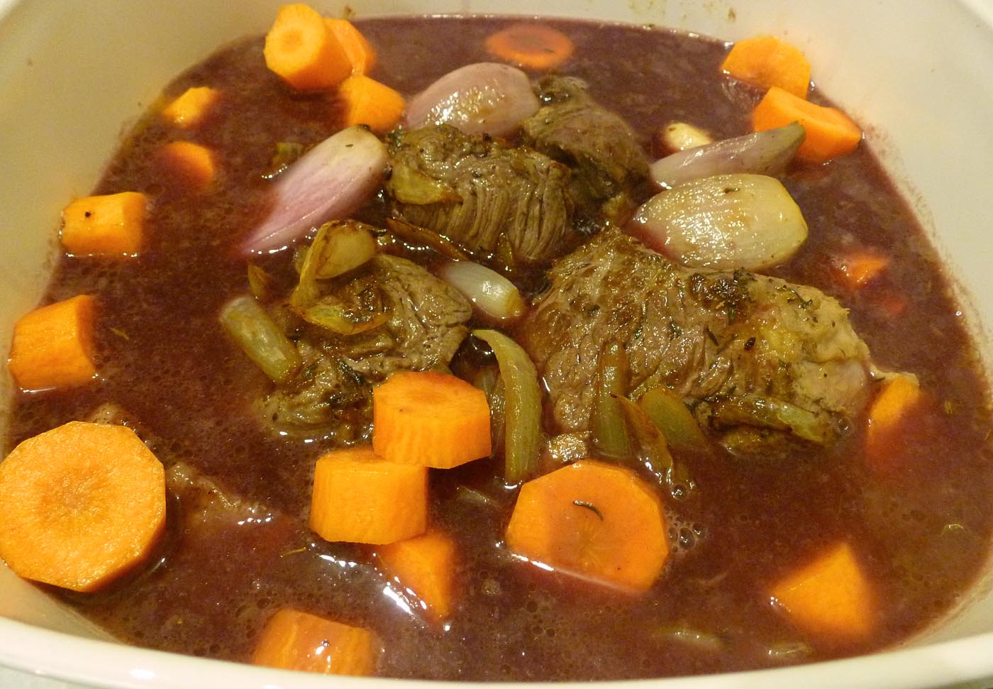 Living The Life In Saint Aignan Bœuf Braise Au Vin Rouge