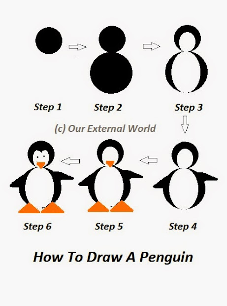penguin nail art tutorial