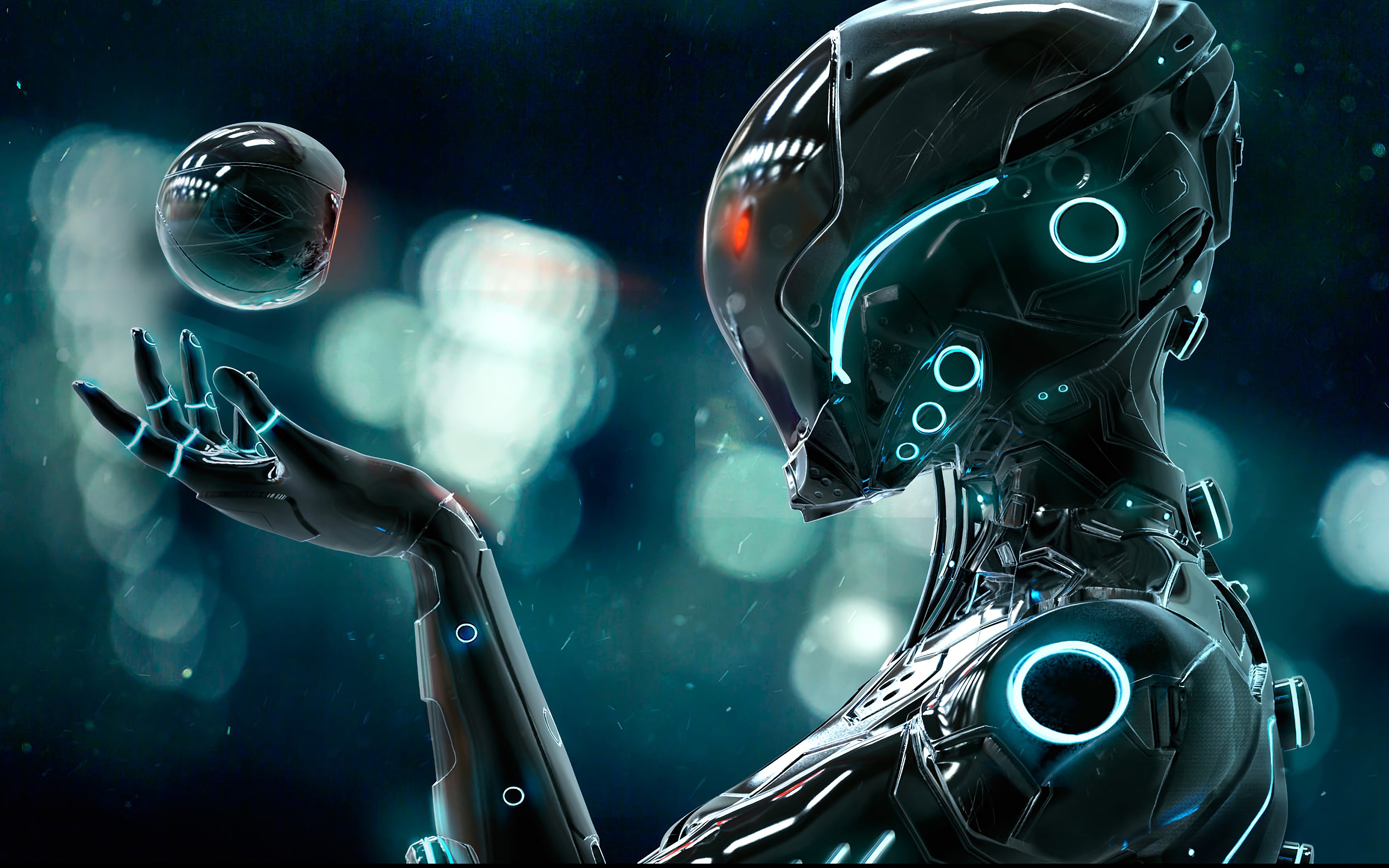 Cyborg, Sci-Fi, 4K, #119 Wallpaper PC Desktop