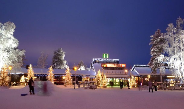 Santa Claus Village and Santa Park, Napapiiri in Lapland, Finland