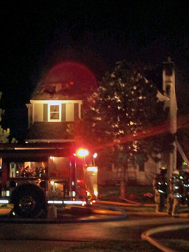 Operation100news Eudora home heavily damaged by fire