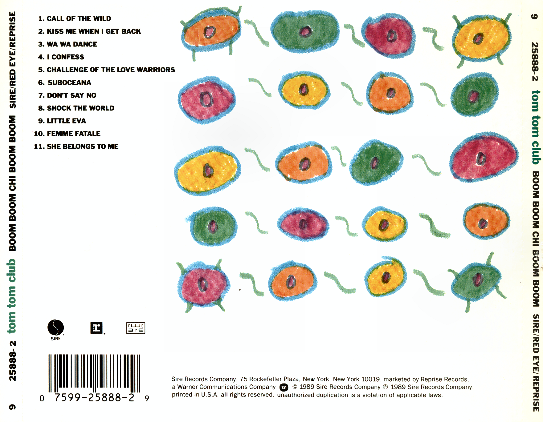 CD Tom Tom Club Boom Boom Chi Boom Boom [US Version] 06 Bc Music Blog