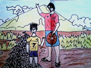 SD NEGERI 2 SUKAMERANG: lukisan siswa