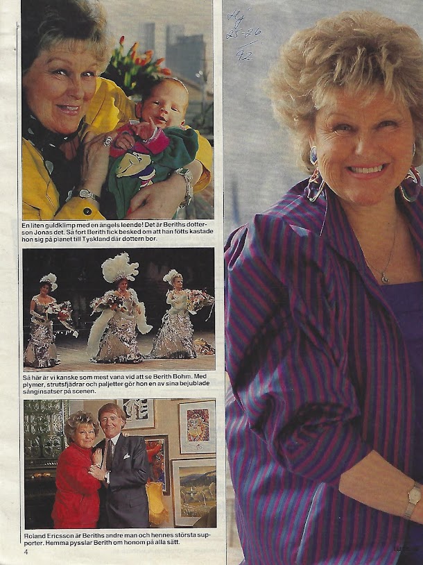 Magiska möten i veckopressen.... Berith Bohm