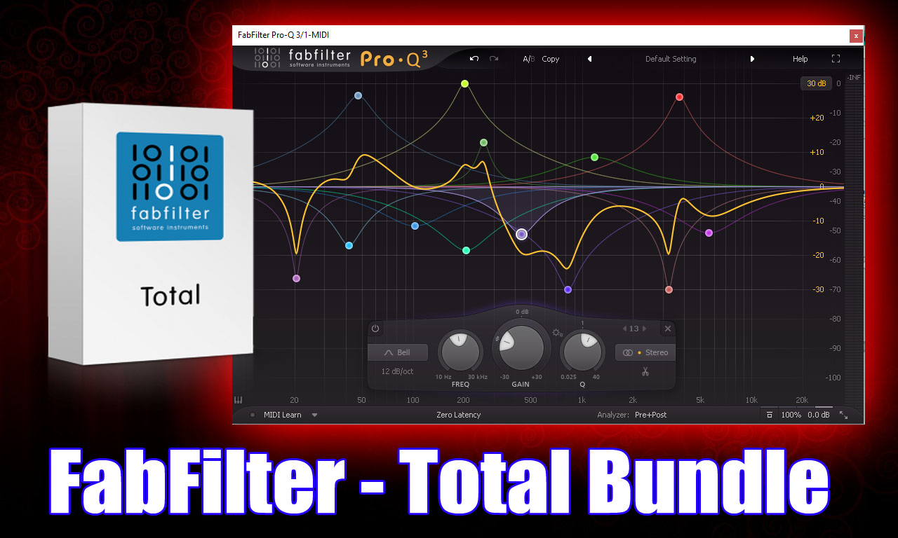 FabFilter Total Bundle v2020.12 VST / VST3 / AAX / AU x86 x64 (WINOSX)