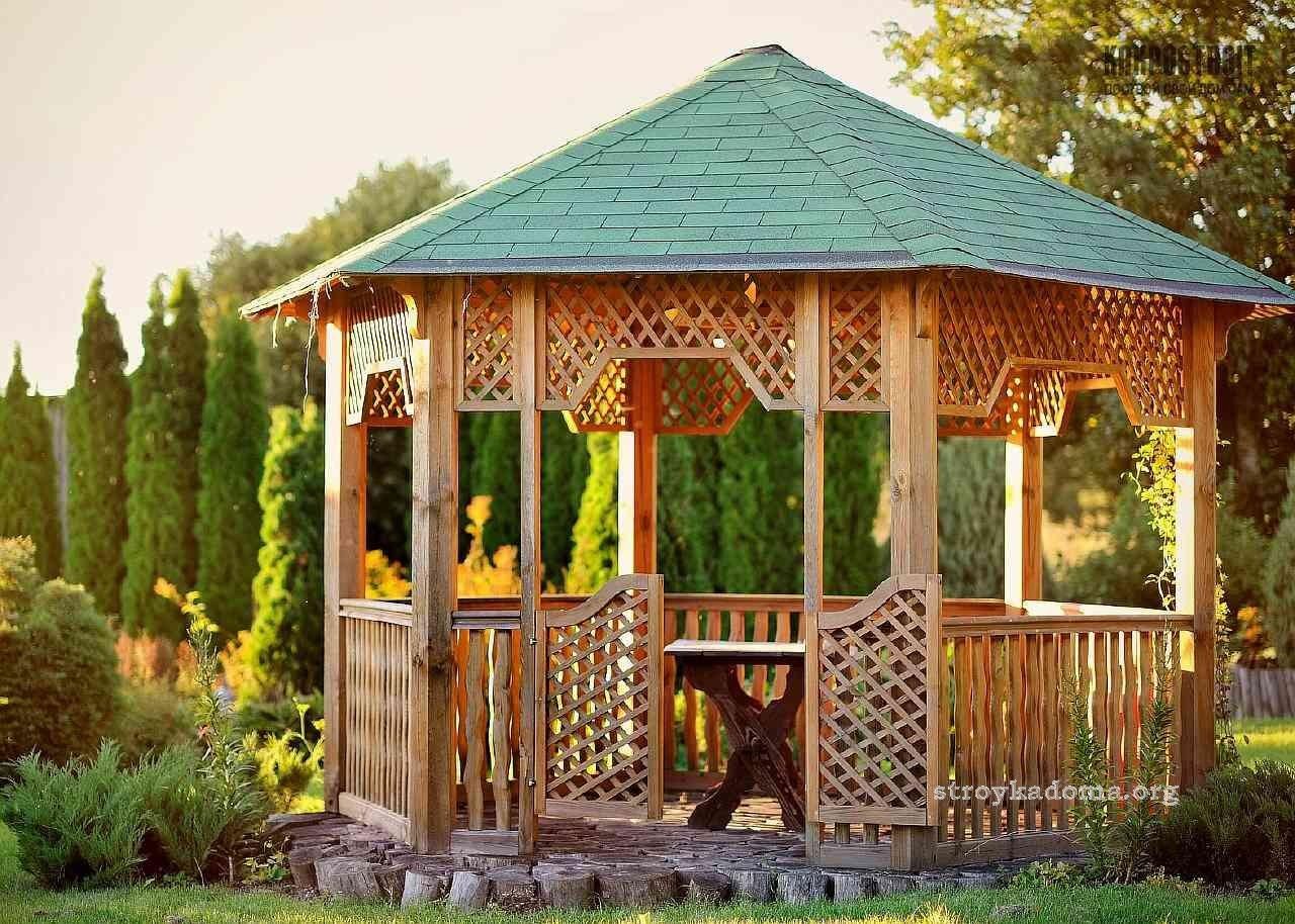 Diseñar la glorieta o pérgola con tus propias manos - tutorial y muchas