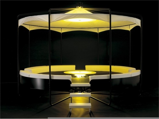 MUEBLE PARA PATIO ENCANTADOR E INUSUAL - Patios y Jardines