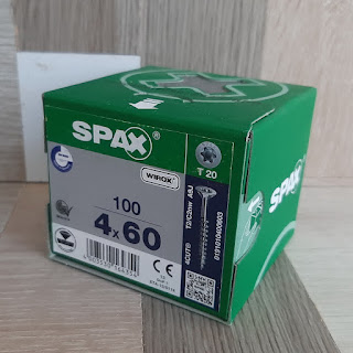 Spax 4.0 x 60 mm, T20