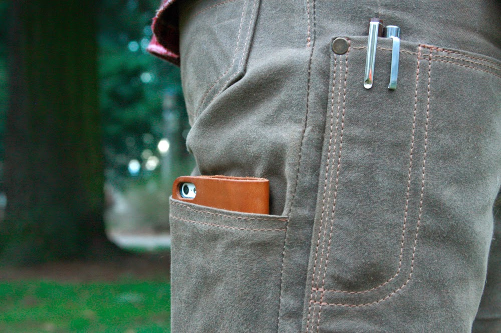 Feature Kreep Red Cloud Collective waxed work pant