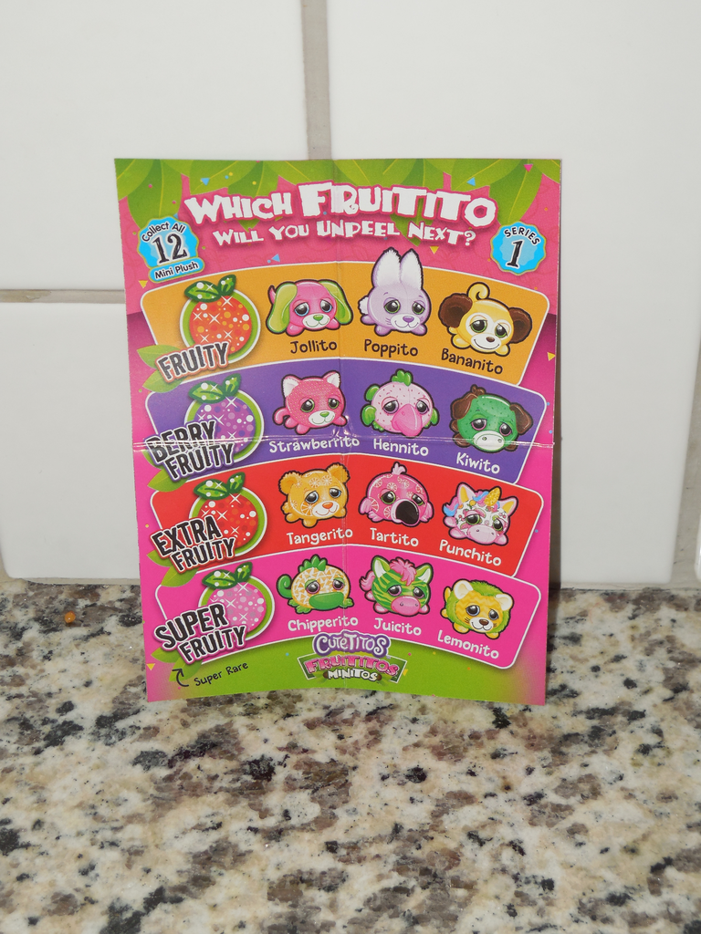 NEW Lot of 3 Cutetitos Fruititos Minitos NO Matching Blind Box Codes 