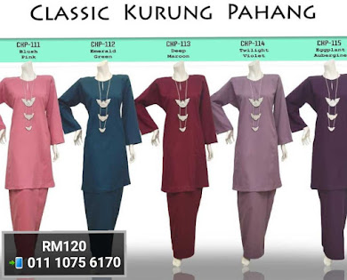 BAJU CLASSIC KURUNG PAHANG