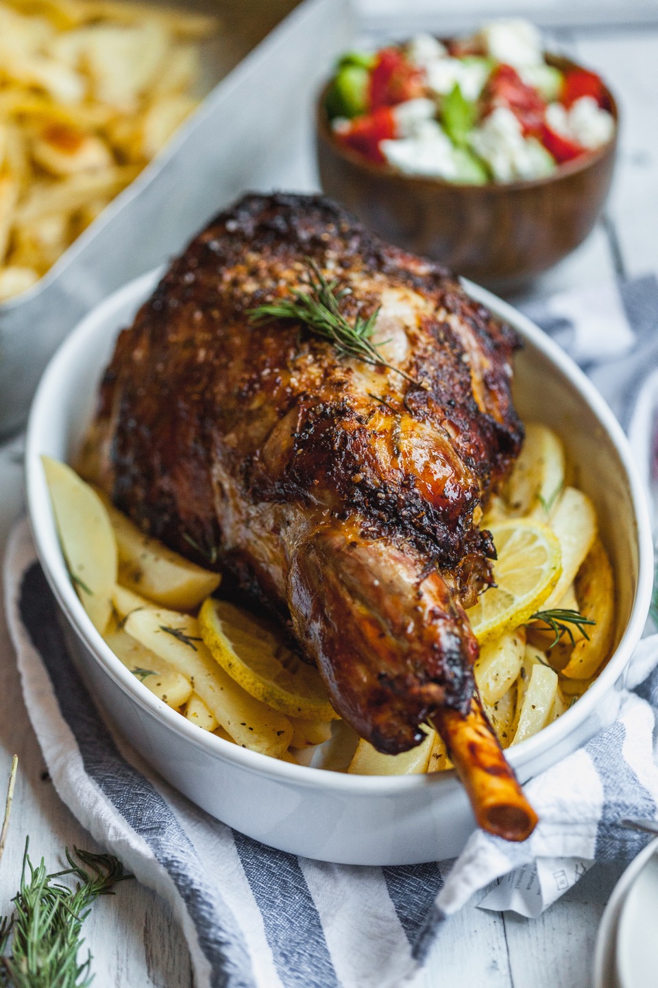 Greek Style Roasted Lamb Mom Recipes