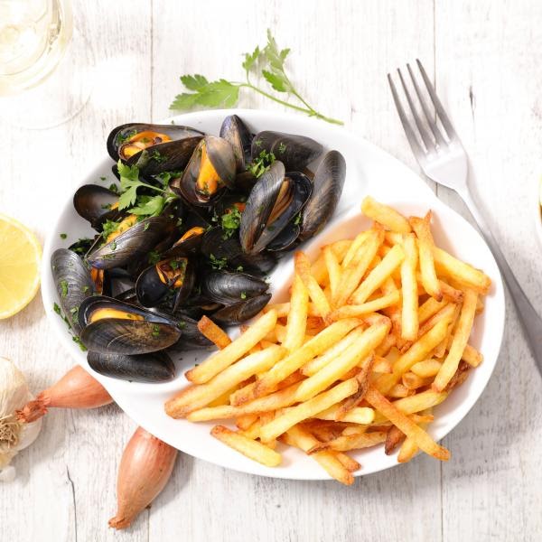 Moules frites (Bélgica)