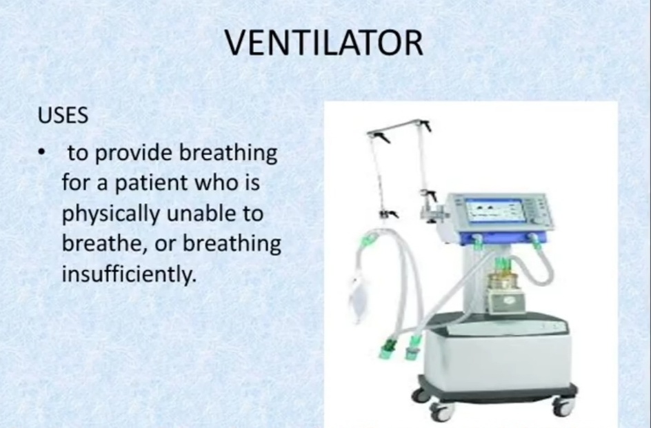 VENTILATOR(Mechanical Ventilation Machine)