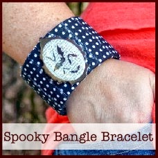 spooky bangle bracelet