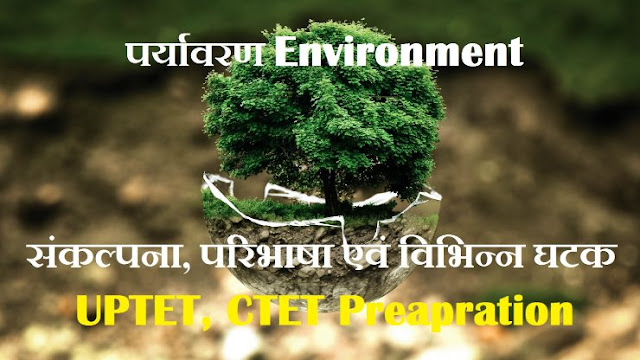 पर्यावरण Environment,  संकल्पना, परिभाषा, UPTET, CTET Preapration