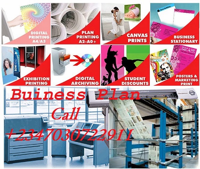 large format printing business plan