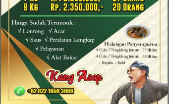 Harga Kambing Guling Lembang | 082216503666