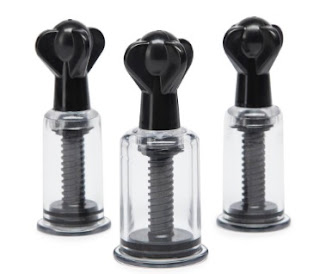 DOMINIX Deluxe Nipple and Clit Triple Sucker Set