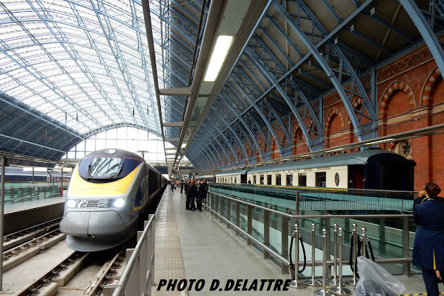 Thumbnail of  Remake  du Crime de l'Orient Express à Londres St Pancras hier jeudi !