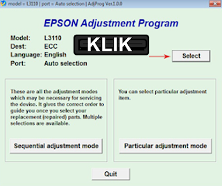 Cara Reset Printer Epson