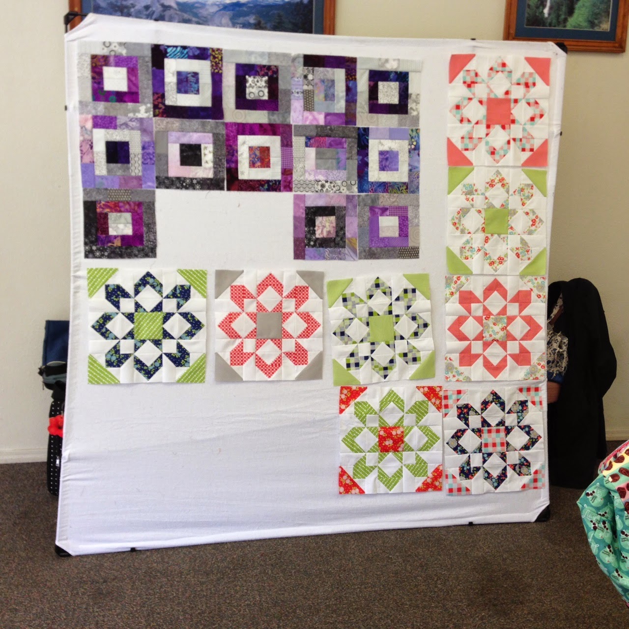 Bonnie's Hunters Mystery Clue 1, a Christmas Quilt and BOM