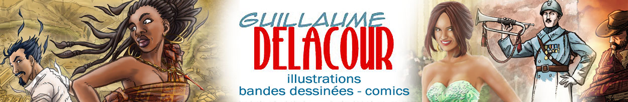 Guillaume Delacour illustrateur/auteur BD