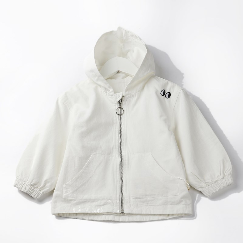 Áo Khoác Bé Gái Khaki Tay Dài Có Nón - BELDINO 158285 5 6 80