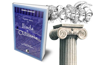 Livro Pequeno Teatro da Ilíada e Odisseia - Teatro Completo para o Ensino Fundamental - Dennys Andrade - BKCC Livros