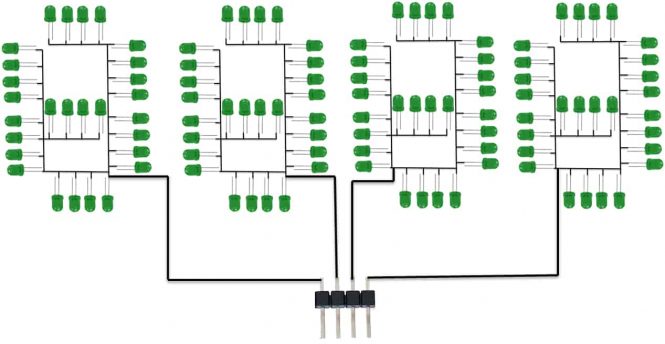 Arduino Tutorial by Manmohan Pal: Large Seven Segment Digital Clock ...