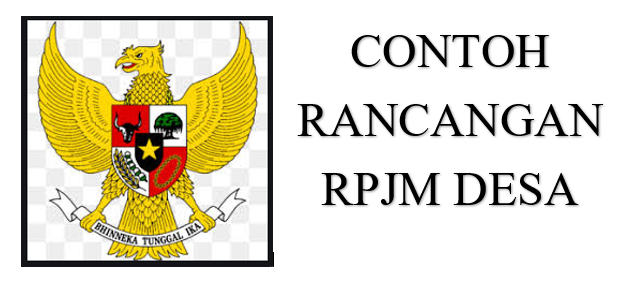 contoh RPJM DESA Terbaik - Desaku Belajar