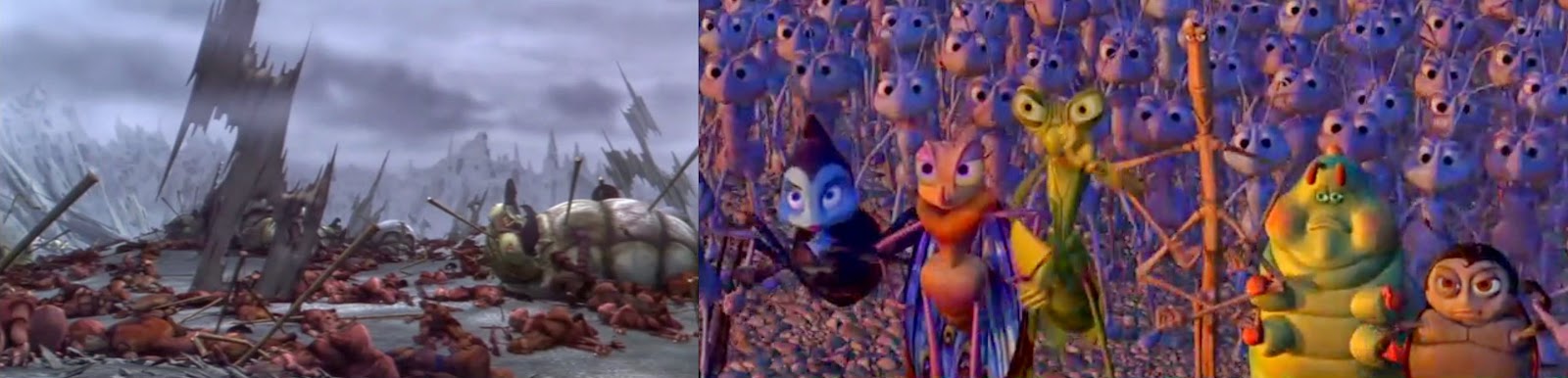 Competing Film Showdown: COMPETING FILM SHOWDOWN - A Bug's Life vs Antz