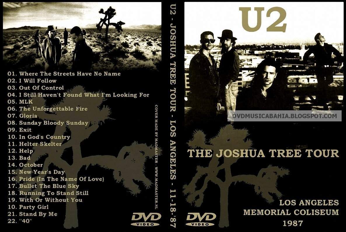 LOS MEJORES DVD DE MUSICA Y MAS....!!!! U2 The Joshua Tree Tour Live In Los Angeles (1987) LOS MEJORES DVD DE MUSICA Y MAS....!!!! U2 The Joshua Tree Tour Live In Los Angeles (1987)
