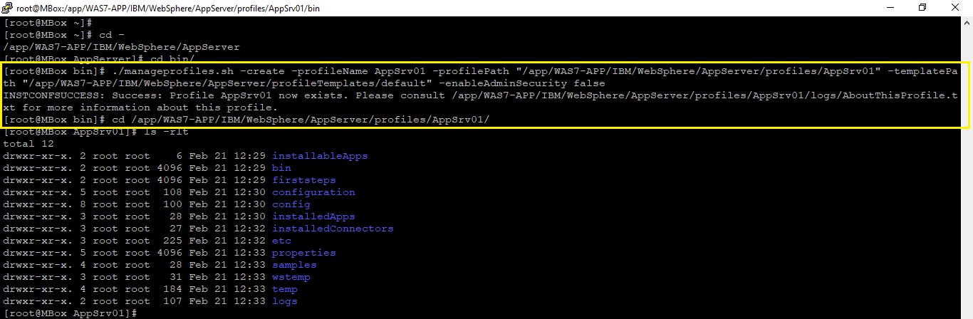 MiddlewareBox: WebSphere Application Server 7.0.0.X & FIXPACK install ...