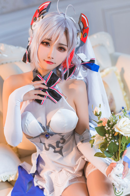 Read more about the article [Momoko葵葵] Prinz Eugen 欧根亲王 花嫁 Bride Ver.