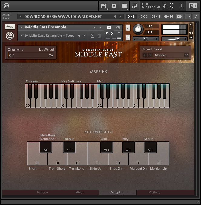 Native Instruments Discovery Series Middle East KONTAKT Library Free