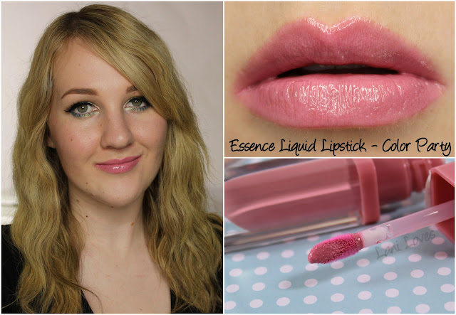 Essence Liquid Lipstick - Color Party swatches & review