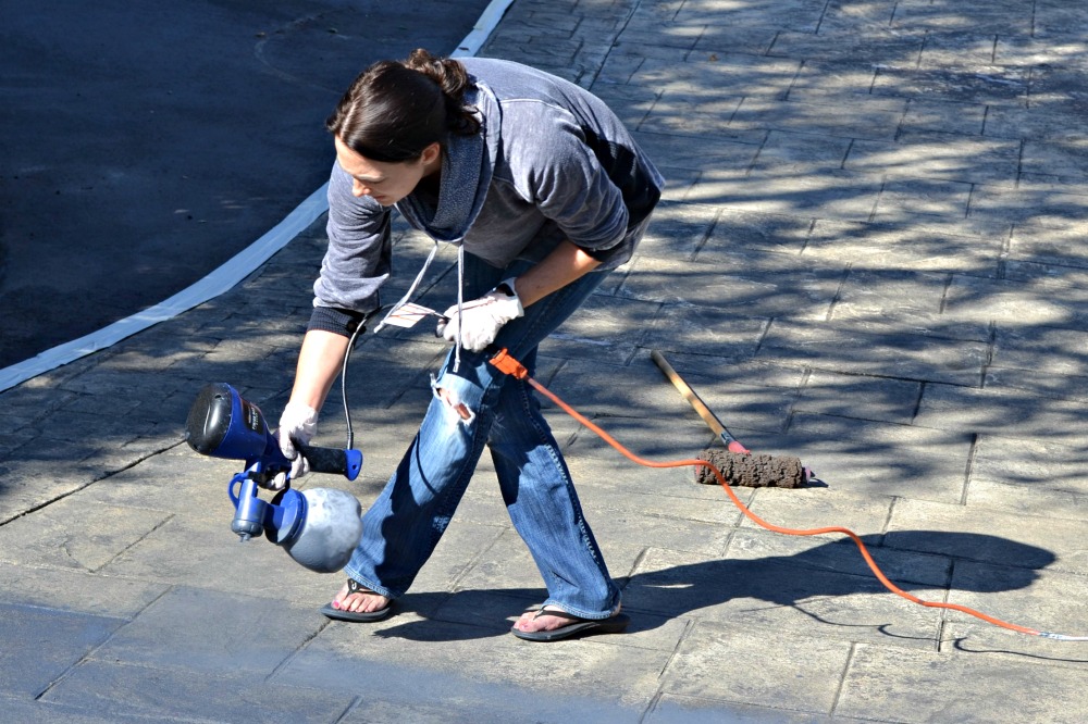 How To Stain Stamped Concrete You Can Do It Yourself!