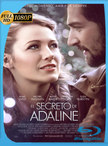 El Secreto de Adaline (The Age of Adaline) (2015) HD [1080p] Latino Dual [GoogleDrive] ​TeslavoHD